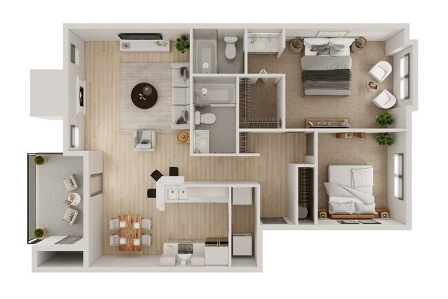289 2X2 B 5-102 floor plan